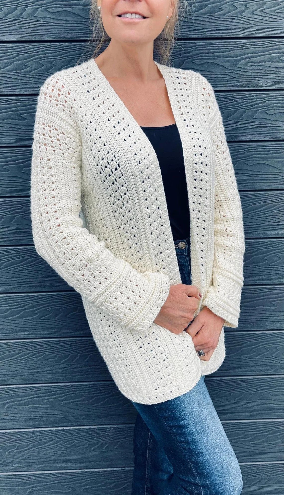 Venetian Vibes Crochet Cardigan