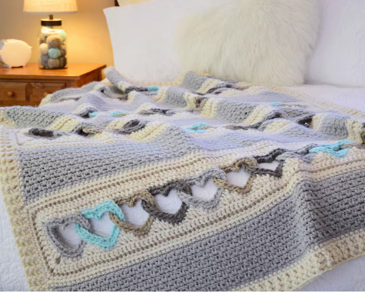 Crochet Motif – Heartfelt Stitches