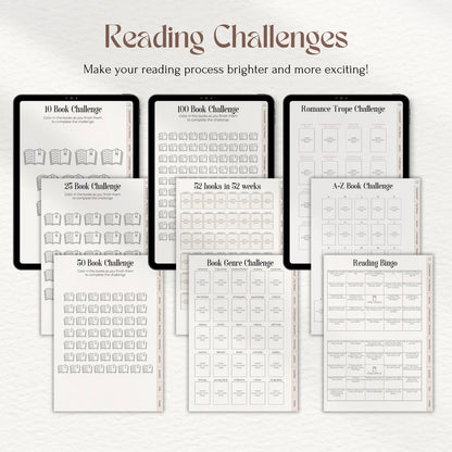 Aesthetic Reading Journal for GoodNotes